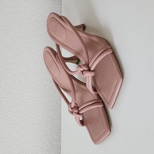 Marc Fisher blush nude sandal